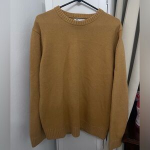 Zara Women’s tan sweater - Large
